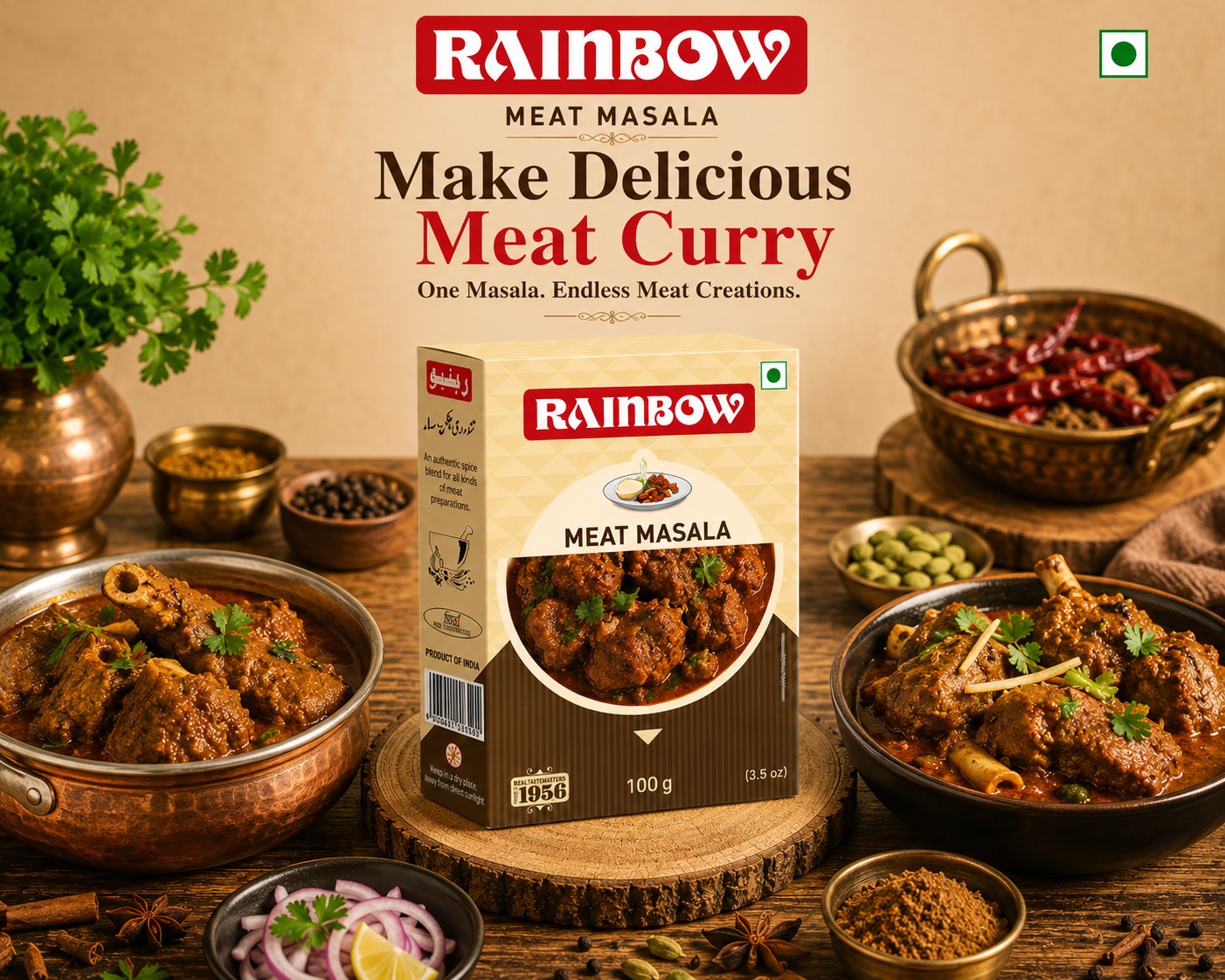 Why Do Traditional Indian Meat Curries Taste So Rich? The Secret Lies in the Masala.