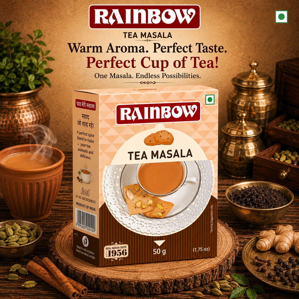Why Does Masala Chai Taste Better at Your Favourite Tea Stall? The Secret Lies in the Tea Masala.